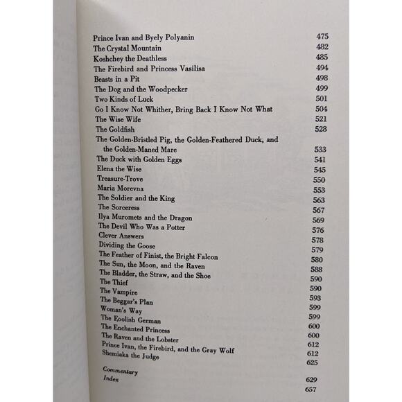 Russian Fairy Tales Collected by Aleksandr Afanas'ev 1975 Printing - Picture 8 of 10